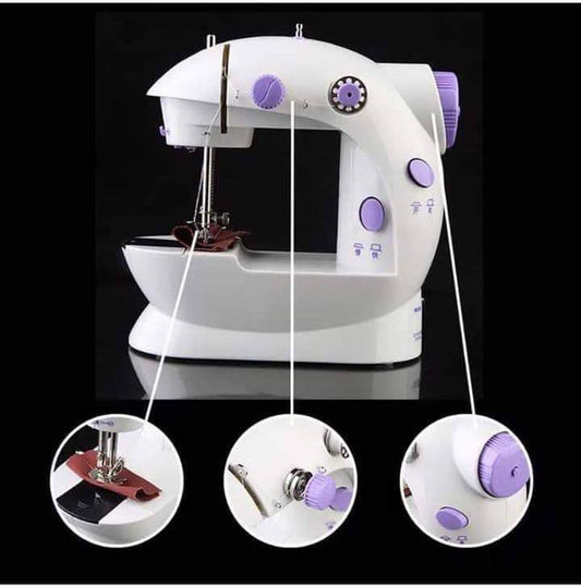 ماكينة خياطة كهربائية صغيرة – تصميم ذكي واحترافي بأداء عالي ✂️🧵