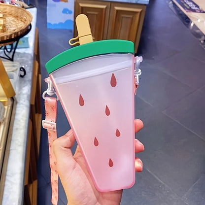 🍦🥤 زمزمية آيس كريم 300 مللي – أناقة وعملية مع كل رشفة