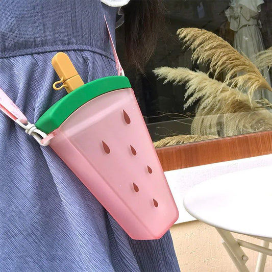 🍦🥤 زمزمية آيس كريم 300 مللي – أناقة وعملية مع كل رشفة