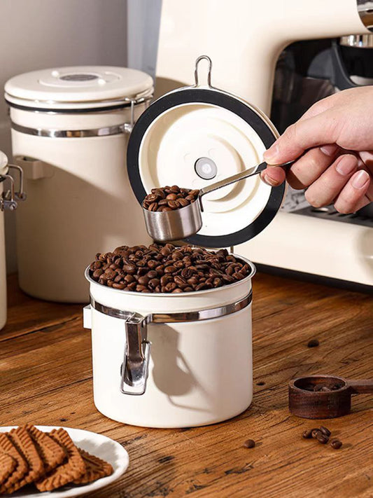 علبة حفظ حبوب القهوة فورمو – ستانلس ستيل 304 ☕️