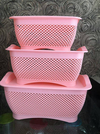 🧺 طقم سبت بغطاء عملي وأنيق