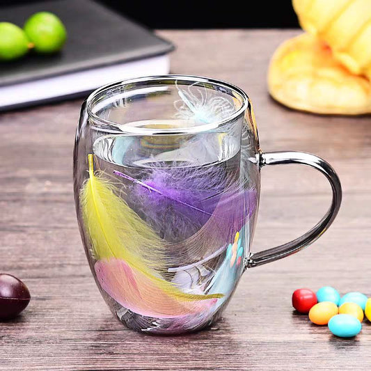 مج دبل جلاس بايركس بتصميم ورد وريش أنيق