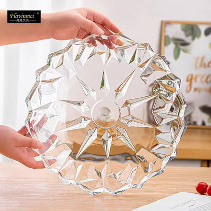 سرفيس تقديم كريستال نقي بجودة عالية – 30×30 سم 