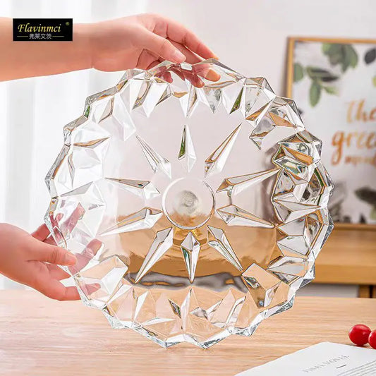 سرفيس تقديم كريستال نقي بجودة عالية – 30×30 سم 
