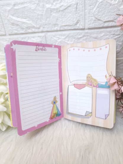 نوت بوك باربي To Do List – للأناقة والتنظيم معًا 🎀