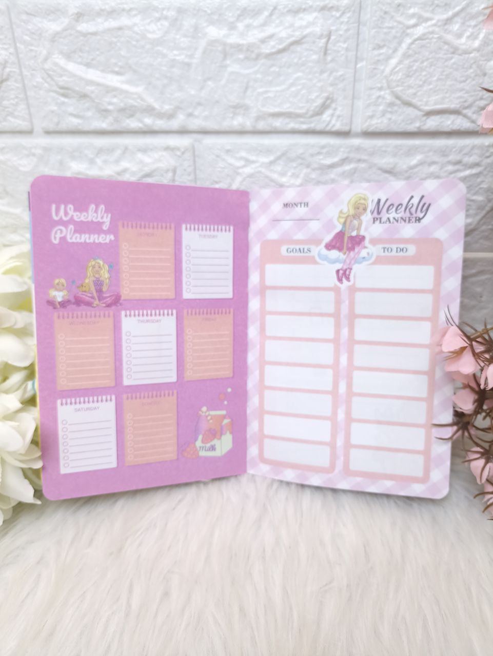 نوت بوك باربي To Do List – للأناقة والتنظيم معًا 🎀