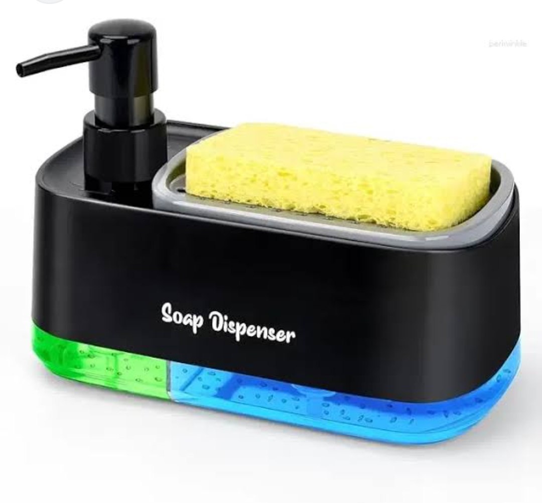 الديسبنسر المتكامل – الشكل الأحدث المستورد | أكريليك بجودة عالية + إسفنجة وقاعدة مطاطية 🧽🛁 