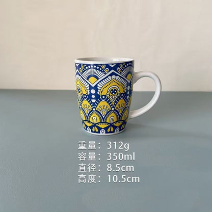 مج بورسلين تونسي بتصميم عصري وألوان مبهجة – بهجة الصباح تبدأ من أول رشفة