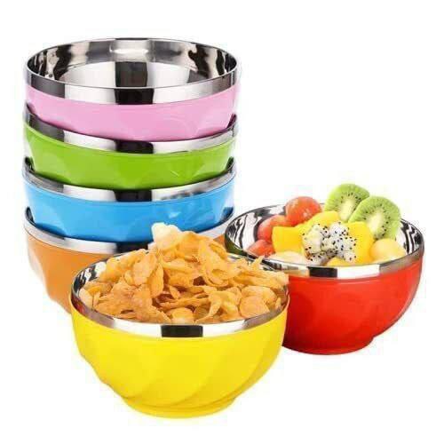 طقم بولات ستانلس × بلاستيك – عملي وأنيق لكل استخدامات المطبخ! 🥙🍲