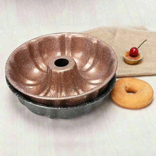 🥮 قالب كيك جرانيت مخروم – التقيل التقيل بجد 