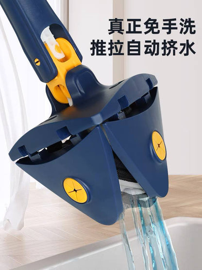 مساحة باركية مثلثة عصرية لتنظيف اسهل و اسرع