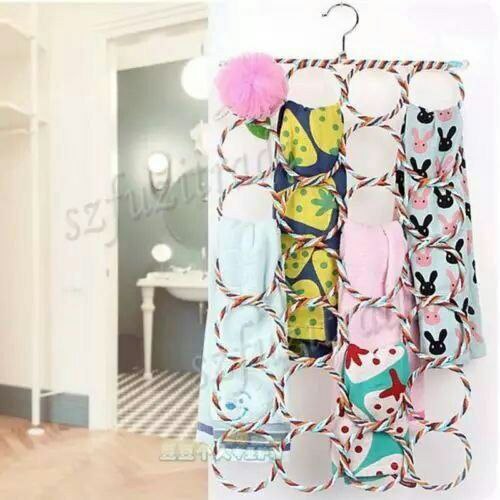 🧣 The 28-Eye Scarf Hanger – The Genius Solution to Organize Your Closet!