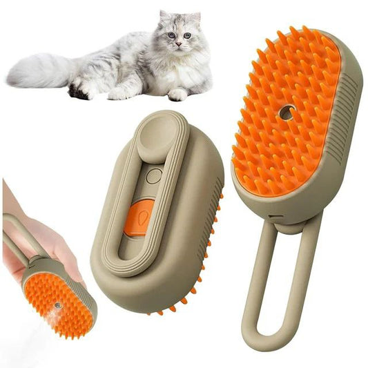 لمامة وبر وفرشة حيوانات USB – وداعًا لشعر القطط المزعج 🐈🐕‍🦺✨