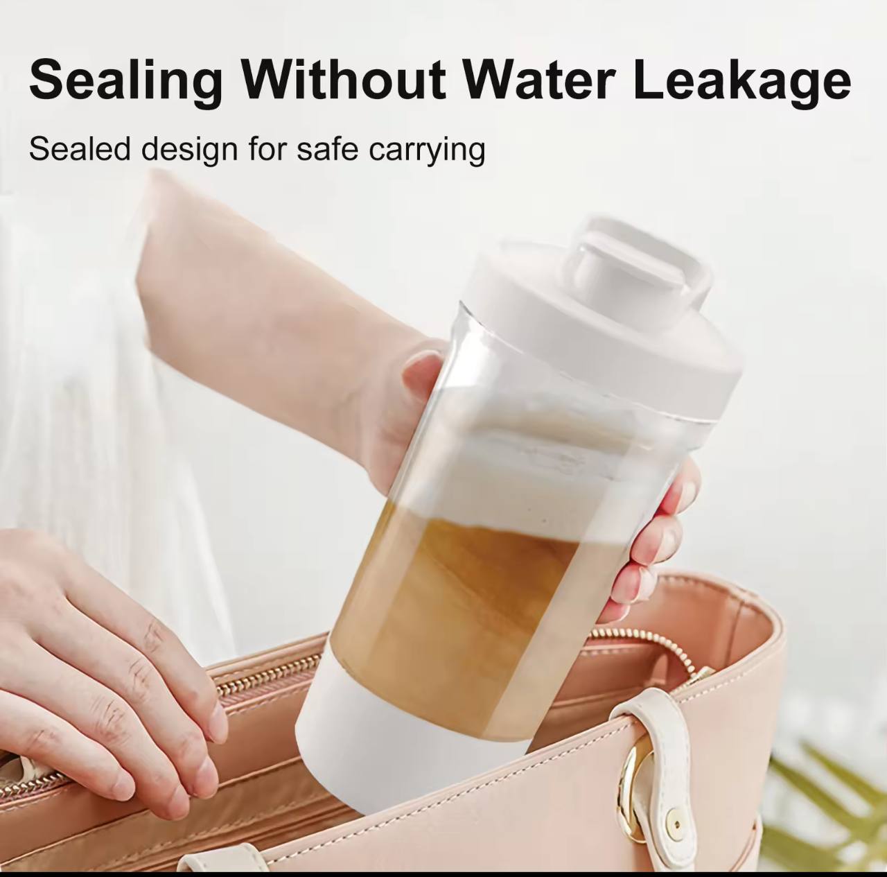 ☕ Portable Electric Shaker Cup - For coffee and milkshake lovers anytime, anywhere