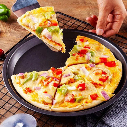 طقم صواني بيتزا تيفال عالي الجودة – ٣ مقاسات عملية 🍕