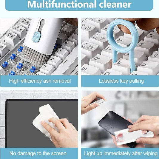 🧹💻 طقم التنظيف 7*1 – الحل المثالي لتنظيف أجهزتك بسهولة