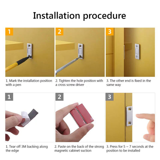 🔐 Magnetic drawer closer