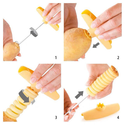 🥔 مقوار البطاطس الإستانلس الأصلي