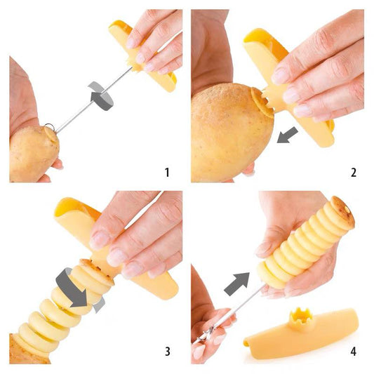 🥔 مقوار البطاطس الإستانلس الأصلي