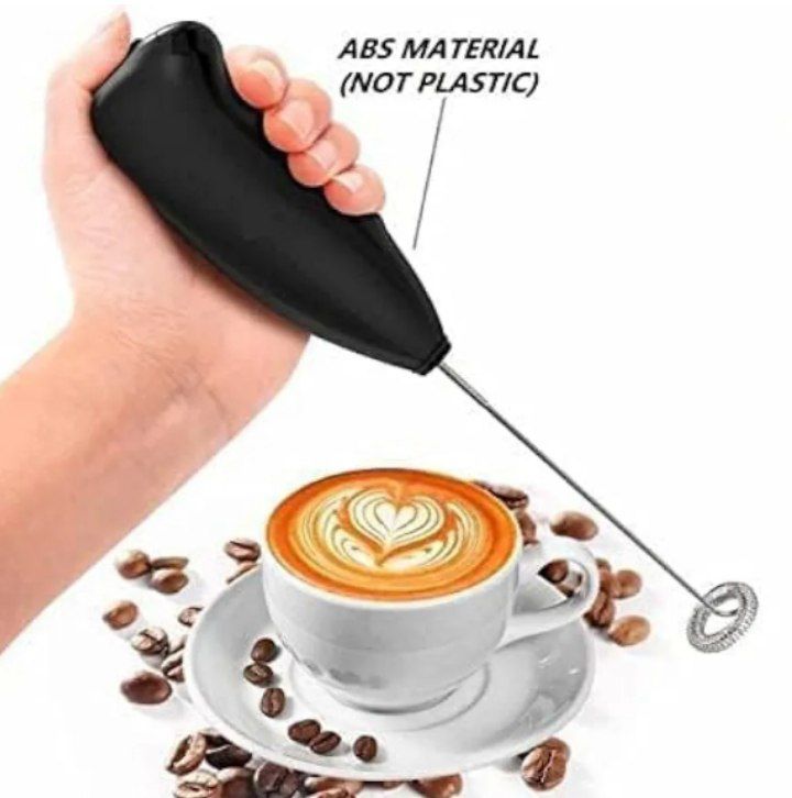☕ مضرب النسكافيه الجديد + الاستاند – تصميم انسيابي عصري