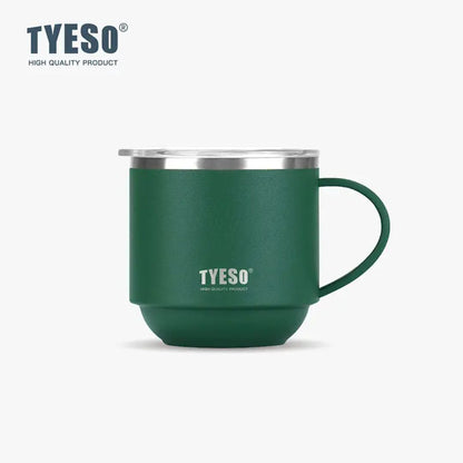 مج حراري TYESO الأصلي للمشروبات الساخنة والنسكافيه – تصميم أنيق وغطاء أكريليك محكم الغلق
