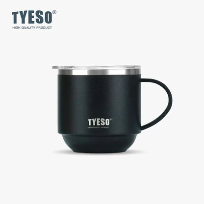 مج حراري TYESO الأصلي للمشروبات الساخنة والنسكافيه – تصميم أنيق وغطاء أكريليك محكم الغلق