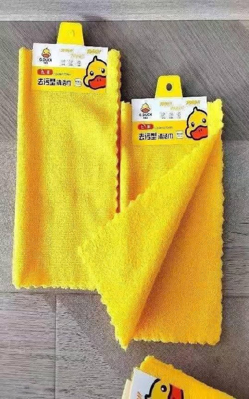 طقم فوط بطوط مايكروفايبر 🐥✨