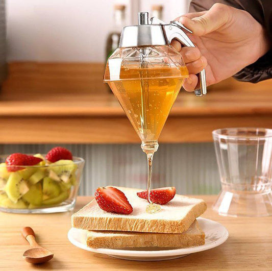 ديسبنسر عسل 🍯 – تصميم مبتكر للاستخدام النظيف والعملي 