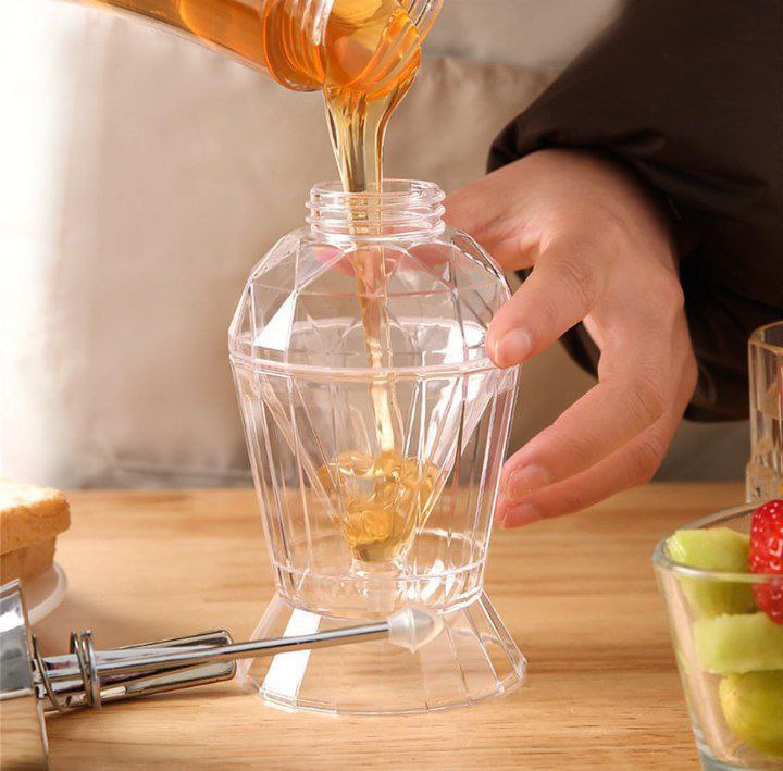 ديسبنسر عسل 🍯 – تصميم مبتكر للاستخدام النظيف والعملي 