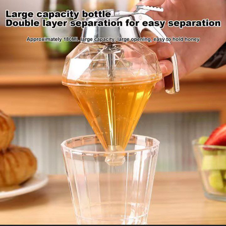 ديسبنسر عسل 🍯 – تصميم مبتكر للاستخدام النظيف والعملي 