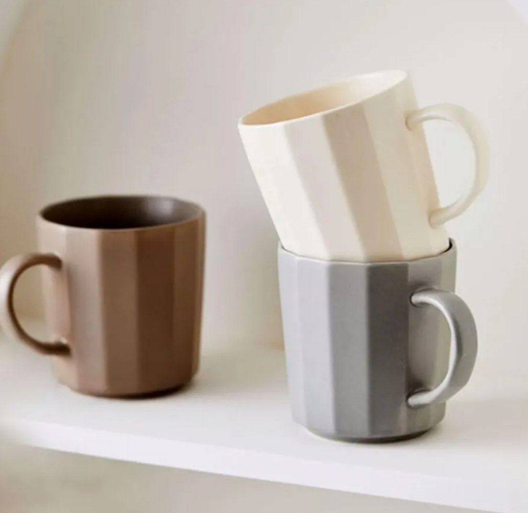 كوليكشن مجات بورسلين مستوردة – طراز IKEA | أشكال وألوان متنوعة بجودة عالية ☕💫 