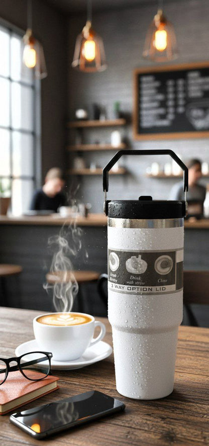 ☕ مج Stanley الأصلي – عملي، أنيق، ويكمل يومك بنكهة مميزة! بشكل جديد