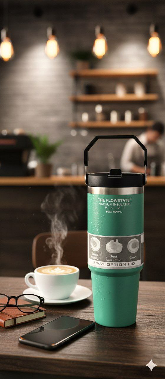 ☕ مج Stanley الأصلي – عملي، أنيق، ويكمل يومك بنكهة مميزة! بشكل جديد