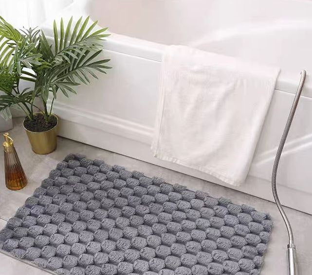 🚿 دواسة حمام مستوردة – تصميم مربعات عصري بخامة ممتازة