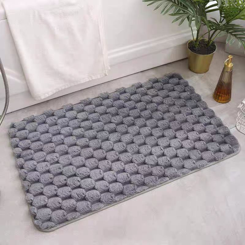 🚿 دواسة حمام مستوردة – تصميم مربعات عصري بخامة ممتازة