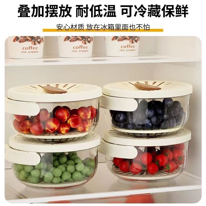 🛒 مجفف الفواكه والخضروات القابل للطي بغطاء – للتجفيف والتخزين في آن واحد 🌗✨ 