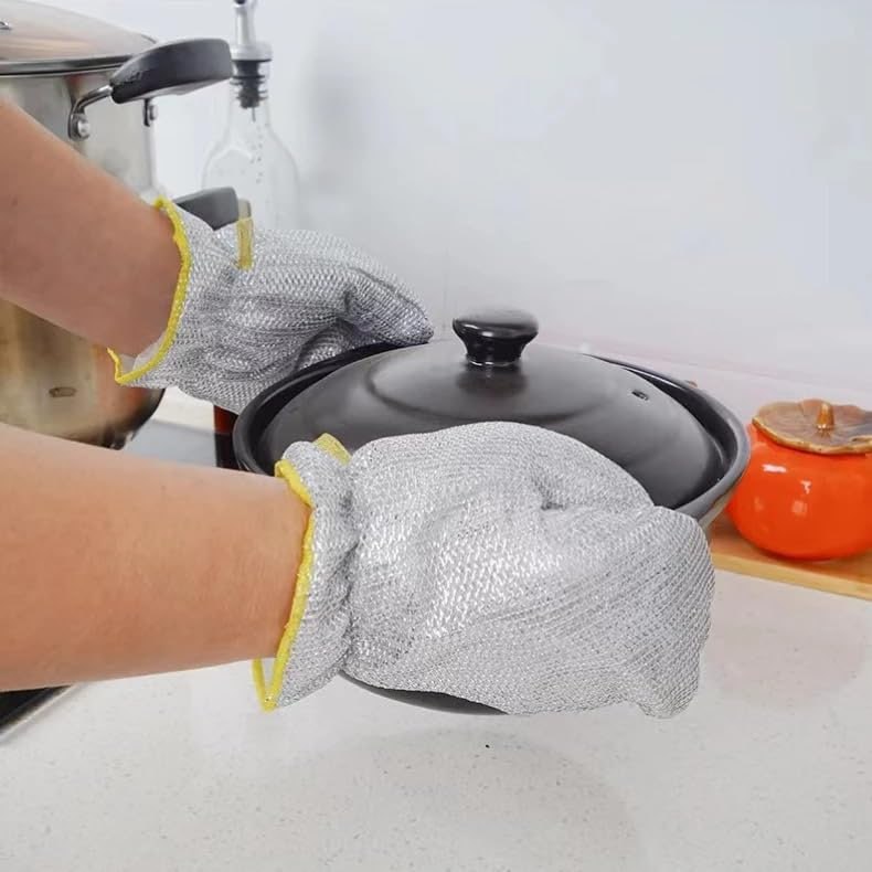 🧤 جوانتي سلك لغسيل المواعين – نظافة بدون تعب وحماية كاملة ليديك