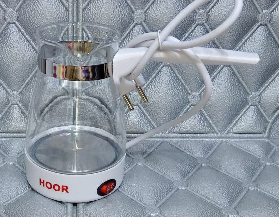 كنكة قهوة كهربائية كاتيل زجاج بيركس – 800 وات لتحضير 6 فناجين في دقيقة واحدة