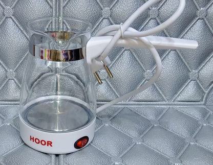 كنكة قهوة كهربائية كاتيل زجاج بيركس – 800 وات لتحضير 6 فناجين في دقيقة واحدة