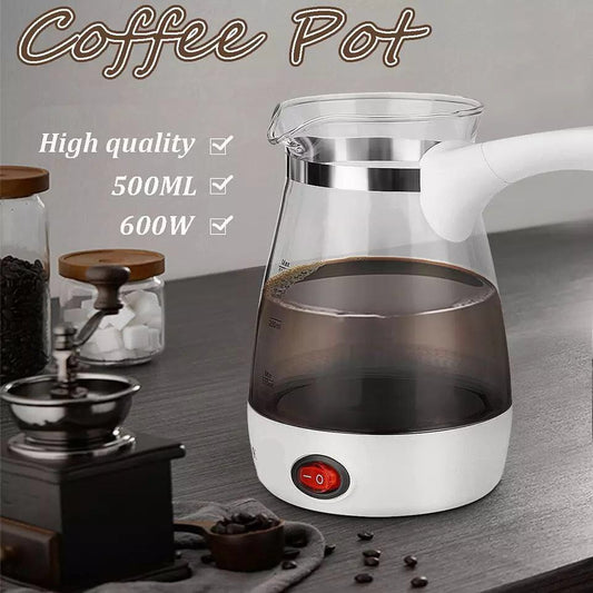 كنكة قهوة كهربائية كاتيل زجاج بيركس – 800 وات لتحضير 6 فناجين في دقيقة واحدة