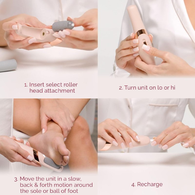 جهاز الباديكير Flawless Pedi – أقدام ناعمة زي الحرير من بيتك ✨