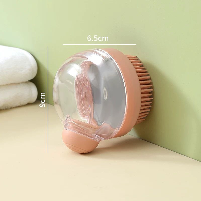 🛁 ليفة استحمام سيليكون شكل سلحفاة – استرخاء ونظافة في منتج واحد