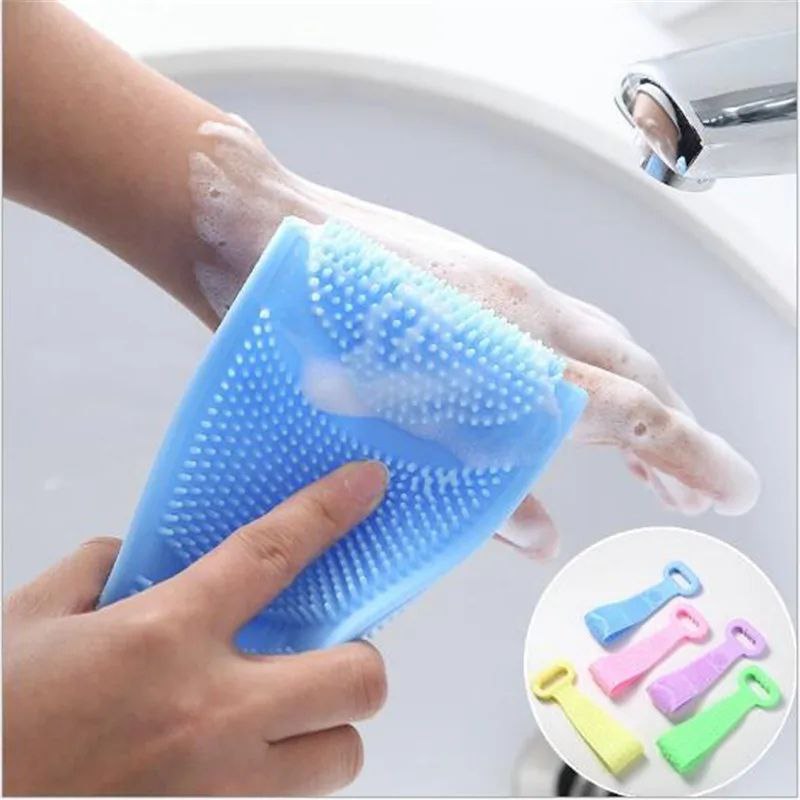 🛁 ليفة الظهر السيليكون الأصلية – استحمام صحي ومساج مريح