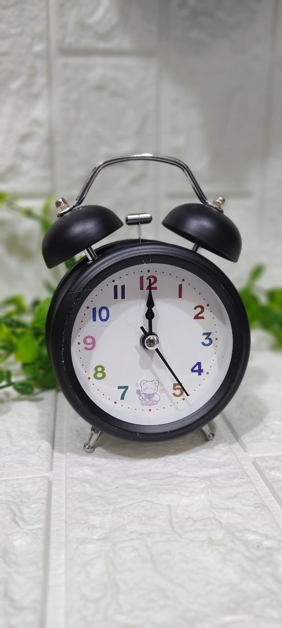 🕰️ منبه نحاسي معدني كلاسيك