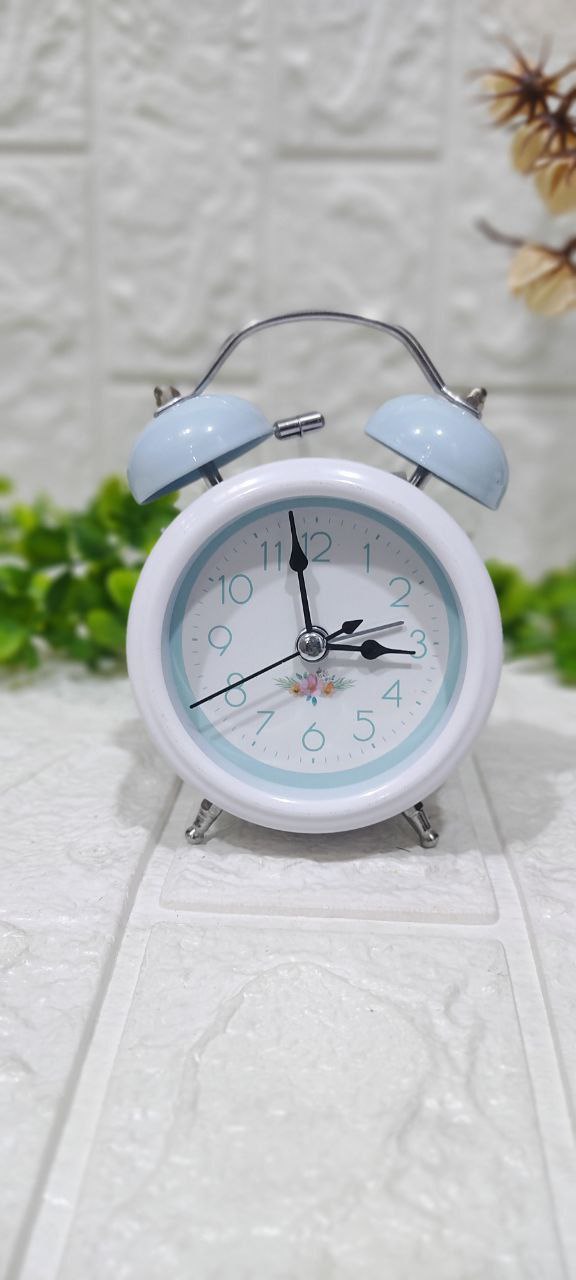 🕰️ منبه نحاسي معدني كلاسيك