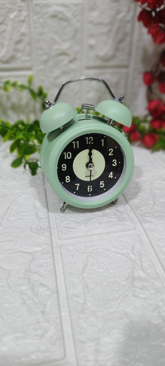 🕰️ منبه نحاسي معدني كلاسيك
