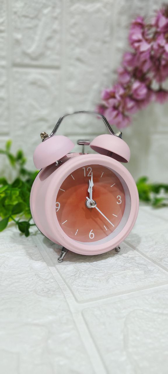🕰️ منبه نحاسي معدني كلاسيك