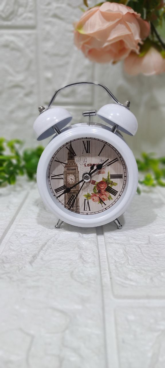 🕰️ منبه نحاسي معدني كلاسيك