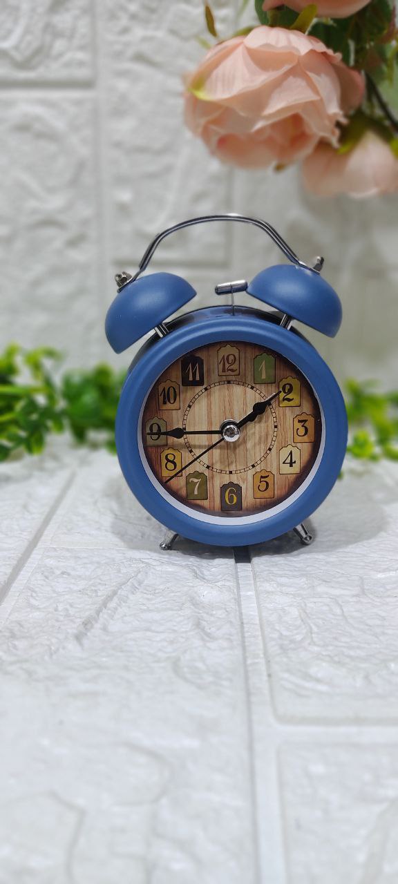 🕰️ منبه نحاسي معدني كلاسيك