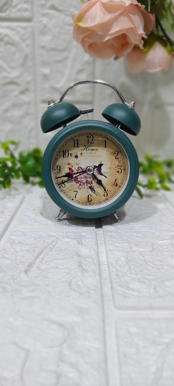 🕰️ منبه نحاسي معدني كلاسيك